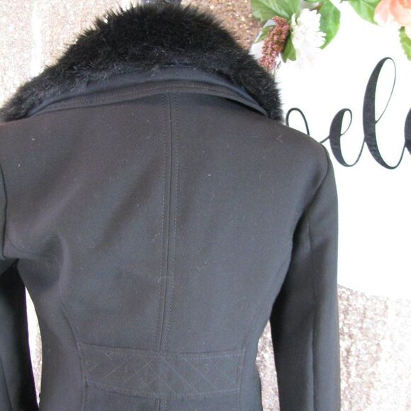 WHBM black coat XS - Picture 7 of 12